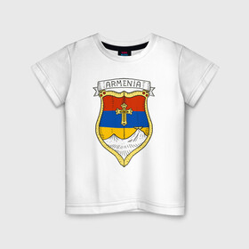 Детская футболка хлопок с принтом Моя Армения в Курске, 100% хлопок | круглый вырез горловины, полуприлегающий силуэт, длина до линии бедер | armenia | armenya | арарат | армения | армяне | армянин | арцах | горы | ереван | кавказ | народ | саркисян | ссср | страна | флаг