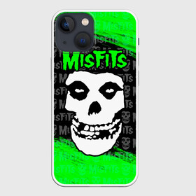 Чехол для iPhone 13 mini с принтом MISFITS [3] в Курске,  |  | misfits | music | rock | мисфитс | музыка | рок