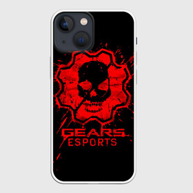 Чехол для iPhone 13 mini с принтом Gears esports в Курске,  |  | game | games | gears of war | gow | гирс оф вар | гов | игра | игры | маркус феникс | пуфкы ща цфк