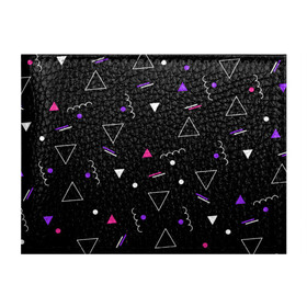 Обложка для студенческого билета с принтом Фигуры в Курске, натуральная кожа | Размер: 11*8 см; Печать на всей внешней стороне | абстракция | геометрические фигуры | детский | треугольник | школа