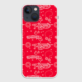 Чехол для iPhone 13 mini с принтом Gears pattern в Курске,  |  | game | games | gears of war | gow | гирс оф вар | гов | игра | игры | маркус феникс | пуфкы ща цфк