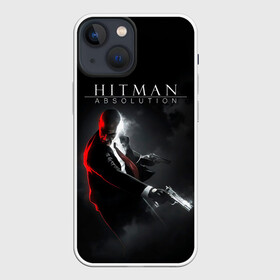 Чехол для iPhone 13 mini с принтом Hitman Absolution в Курске,  |  | Тематика изображения на принте: agent 47 | game | games | hitman | hitmen | агент 47 | игра | игры | ршеьфт | хитман | хитмэн