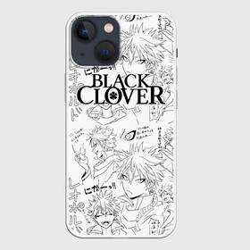 Чехол для iPhone 13 mini с принтом Чёрный клевер образы Юно в Курске,  |  | asta | black bulls | black clover | quartet knights | yuno | акума | аниме | аста | блэк кловер | буракку куро:ба | демон | королевство клевера | король магов | лихт | магна | манга | пятилистник | черный бык | чёрный клев