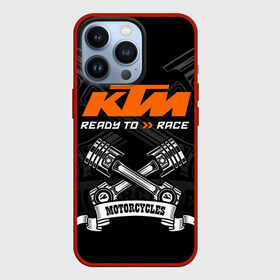 Чехол для iPhone 13 Pro с принтом KTM MOTORCYCLES   КТМ МОТОЦИКЛЫ в Курске,  |  | Тематика изображения на принте: ktm | ktm duke | motorcycle. | байк | байкер | ктм | ктм дюк | мотоспорт | мототехника | мотоцикл | мотоциклист | скутер