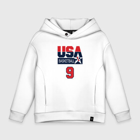 Детское худи Oversize хлопок с принтом USA Basketball в Курске, френч-терри — 70% хлопок, 30% полиэстер. Мягкий теплый начес внутри —100% хлопок | боковые карманы, эластичные манжеты и нижняя кромка, капюшон на магнитной кнопке | basketball | game | nba | sport | streetball | usa | баскетбол | баскетболист | игра | игрок | мяч | нба | спорт | стритбол | сша | тренер