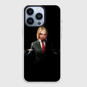 Чехол для iPhone 13 Pro с принтом Hitwoman в Курске,  |  | Тематика изображения на принте: agent 47 | game | games | hitman | hitmen | агент 47 | игра | игры | ршеьфт | хитман | хитмэн