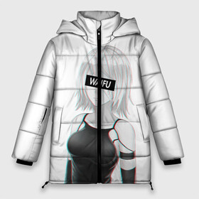Женская зимняя куртка Oversize с принтом A2 | WAIFU в Курске, верх — 100% полиэстер; подкладка — 100% полиэстер; утеплитель — 100% полиэстер | длина ниже бедра, силуэт Оверсайз. Есть воротник-стойка, отстегивающийся капюшон и ветрозащитная планка. 

Боковые карманы с листочкой на кнопках и внутренний карман на молнии | 2a | 2б | ahegao | anime | automata | b2 | cyber | emil | girl | girls | glitch | hikka | neon | nier | senpai | waifu | yorha | а2 | аниме | ахегао | вайфу | глитч | глич | девушка | кибер | манга | неон | семпай | сенпай | тян | тяночка | 