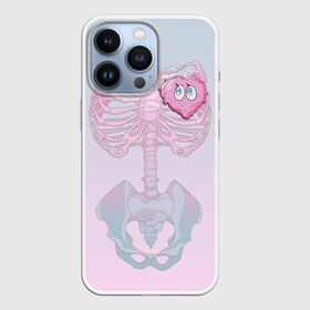 Чехол для iPhone 13 Pro с принтом Yumemi Riamu (Риаму Юмэми) в Курске,  |  | Тематика изображения на принте: anime | yumemi riamu | аниме | девушки золушки | риаму юмэми | сердце | скелет | хэллоуин