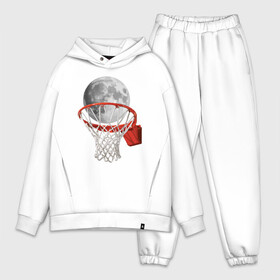 Мужской костюм хлопок OVERSIZE с принтом Planet basketball в Курске,  |  | basketball | game | nba | sport | streetball | баскетбол | баскетболист | игра | игрок | космос | мяч | нба | планета | спорт | стритбол | тренер