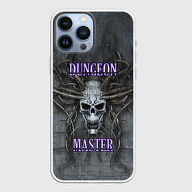 Чехол для iPhone 13 Pro Max с принтом DM | Dungeon Master | SKULL в Курске,  |  | dd | dm | dungeon master | dungeons and dragons | skull | днд | мастер подземелий | подземелья и драконы