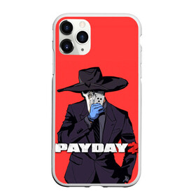 Чехол для iPhone 11 Pro матовый с принтом Чумной Pay Day 2 в Курске, Силикон |  | game | games | pay day | payday | бандиты | грабители | зфн вфн | игра | игры | пэй дэй