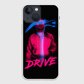 Чехол для iPhone 13 mini с принтом DRIVE в Курске,  |  | Тематика изображения на принте: drive | драйв | кино | райан гослинг | фильмы
