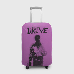 Чехол для чемодана 3D с принтом drive драйв  в Курске, 86% полиэфир, 14% спандекс | двустороннее нанесение принта, прорези для ручек и колес | drive | драйв | кино | райан гослинг | фильмы