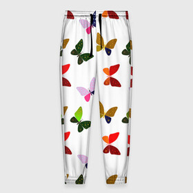Мужские брюки 3D с принтом Бабочки и лето в Курске, 100% полиэстер | манжеты по низу, эластичный пояс регулируется шнурком, по бокам два кармана без застежек, внутренняя часть кармана из мелкой сетки | бабочки | красота | лето | любовь | насекомые | природа