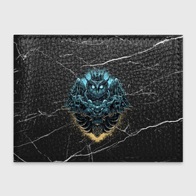 Обложка для студенческого билета с принтом Owl king в Курске, натуральная кожа | Размер: 11*8 см; Печать на всей внешней стороне | арт | графика | корона | птицы | совы | череп