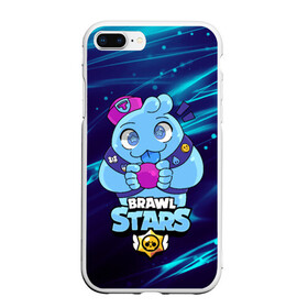 Чехол для iPhone 7Plus/8 Plus матовый с принтом SQUEAK BRAWL STARS СКВИК в Курске, Силикон | Область печати: задняя сторона чехла, без боковых панелей | belle | brawl stars | kids | squeak | белль | бравл старс | бравлеры | детские игры | детям | логотипы игр | мифический боец | морской бравлер | персонажи игр | сквик | скуик