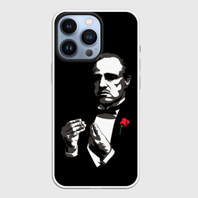 Чехол для iPhone 13 Pro с принтом Крёстный Отец | The Godfather в Курске,  |  | corleone | dad | don | father | gangster | godfather | mafia | rose | the | vito | вито | гангстер | дон | корлеоне | крёстный | криминал | мафиози | мафиозник | мафия | отец | роза