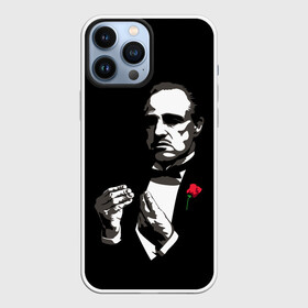 Чехол для iPhone 13 Pro Max с принтом Крёстный Отец | The Godfather в Курске,  |  | corleone | dad | don | father | gangster | godfather | mafia | rose | the | vito | вито | гангстер | дон | корлеоне | крёстный | криминал | мафиози | мафиозник | мафия | отец | роза