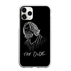 Чехол для iPhone 11 Pro Max матовый с принтом THE DUDE (Большой Лебовски) в Курске, Силикон |  | abide | big | dude | jeff | lebowski | the | большой | лебовски | фильм | чувак