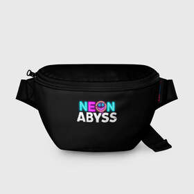 Поясная сумка 3D с принтом Neon Abyss в Курске, 100% полиэстер | плотная ткань, ремень с регулируемой длиной, внутри несколько карманов для мелочей, основное отделение и карман с обратной стороны сумки застегиваются на молнию | abyss | game | neon | абис | аид | бездна | игра | мрачный отряд | неон эбесс | эбис