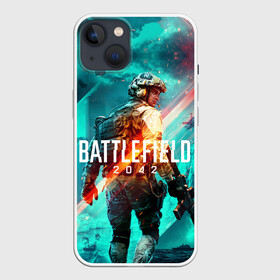 Чехол для iPhone 13 с принтом Battlefield 2042 в Курске,  |  | action | battlefield 2042 | ea | future | nextgen | origin | pc | playstation | ps 5 | robot | sony | steam | valve | video games | war | weapon | xbox | батлфилд 2042 | будущее | валв | война | еа | игры | иксбокс | лого | некстген | ориджин | о