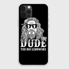 Чехол для iPhone 12 Pro Max с принтом Dude the Big Lebowski в Курске, Силикон |  | dude | jeff bridges | the big lebowski | блики | большой лебовский | джефф бриджес | молния | фильм | чувак