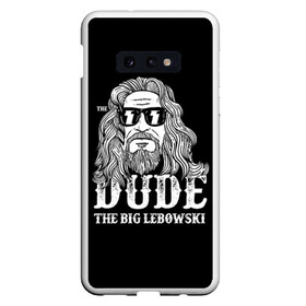 Чехол для Samsung S10E с принтом Dude the Big Lebowski в Курске, Силикон | Область печати: задняя сторона чехла, без боковых панелей | dude | jeff bridges | the big lebowski | блики | большой лебовский | джефф бриджес | молния | фильм | чувак