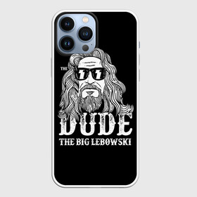 Чехол для iPhone 13 Pro Max с принтом Dude the Big Lebowski в Курске,  |  | Тематика изображения на принте: dude | jeff bridges | the big lebowski | блики | большой лебовский | джефф бриджес | молния | фильм | чувак