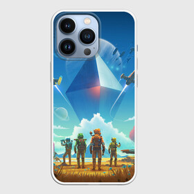 Чехол для iPhone 13 Pro с принтом NMS: Начало в Курске,  |  | gamer | games | space | галактика | космонавт | космос