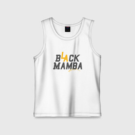 Детская майка хлопок с принтом Black Mamba в Курске,  |  | basketball | bryant | game | james | kobe | lakers | lebron | los angeles | nba | sport | streetball | баскетбол | баскетболист | брайант | джеймс | игра | игрок | коби | леброн | лейкерс | лос анджелес | мяч | нба | спорт | стритбол