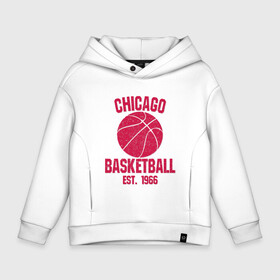 Детское худи Oversize хлопок с принтом Chicago Basketball в Курске, френч-терри — 70% хлопок, 30% полиэстер. Мягкий теплый начес внутри —100% хлопок | боковые карманы, эластичные манжеты и нижняя кромка, капюшон на магнитной кнопке | basketball | bulls | chicago | game | jordan | nba | sport | streetball | баскетбол | баскетболист | джордан | игра | игрок | мяч | нба | спорт | стритбол | тренер | чикаго