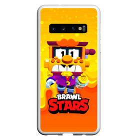 Чехол для Samsung Galaxy S10 с принтом Грифф Griff Brawl Stars в Курске, Силикон | Область печати: задняя сторона чехла, без боковых панелей | Тематика изображения на принте: brawl | brawl stars | brawlstars | brawl_stars | grif | griff | бравл | бравлстарс | грифф