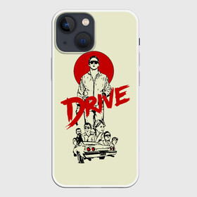 Чехол для iPhone 13 mini с принтом Драйв в Курске,  |  | auto | car | drive | drive фильм | moto | ryan gosling | scorpio | the driver | авто | водитель | гонки | гонщик | драйв | райан гослинг | скорпион | тачки