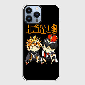 Чехол для iPhone 13 Pro Max с принтом Тобио Кагеяма и Шоё Хината | Haikyu в Курске,  |  | anime | haikyu | haikyuu | karasuno | manga | аниме | волейбол | волейбольный клуб | вороны | дети | карасуно | король площадки | манга | ниндзя шоё | старшая школа | тобио кагеяма | хаику | хаикую | шоё хината