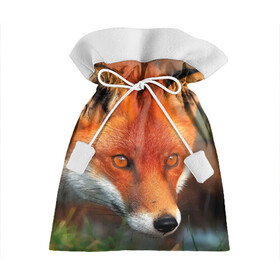 Подарочный 3D мешок с принтом Лисица охотница в Курске, 100% полиэстер | Размер: 29*39 см | fox | foxy | животное | звери | лиса | лисенок | лисичка | милая | рыжая | фокс