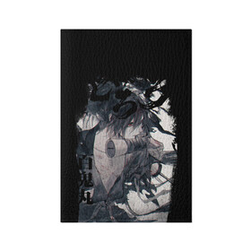 Обложка для паспорта матовая кожа с принтом Хяккимару в Курске, натуральная матовая кожа | размер 19,3 х 13,7 см; прозрачные пластиковые крепления | Тематика изображения на принте: demon | dororo | hyakkimaru | аниме | дайго | дороро | ронин | хяккимару