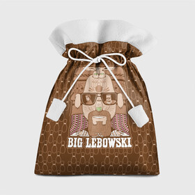 Подарочный 3D мешок с принтом The Big Lebowski в Курске, 100% полиэстер | Размер: 29*39 см | donny | dude | jeff bridges | the big lebowski | walter sobchak | большой лебовский | боулинг | вальтер собчак | джефф бриджес | донни | заяц | кегли | кролик | фильм | чувак