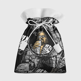 Подарочный 3D мешок с принтом The Big Lebowski  в Курске, 100% полиэстер | Размер: 29*39 см | dude | jeff bridges | the big lebowski | большой лебовский | джефф бриджес | фильм | чувак