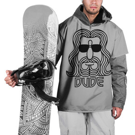 Накидка на куртку 3D с принтом DUDE в Курске, 100% полиэстер |  | Тематика изображения на принте: dude | jeff bridges | the big lebowski | большой лебовский | джефф бриджес | фильм | чувак