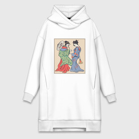 Платье-худи хлопок с принтом Японские Гейши Гравюра Укиё э в Курске,  |  | art | geisha | geishas | japan | japanese | japanese girls | retro | ukiyo e | vintage | woman | women | арт | бидзин га | бидзинга | винтаж | живопись | иллюстрация | картина | картинка | ретро | эдо | япония | японская живопись | японские девушк