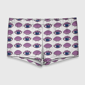Мужские купальные плавки 3D с принтом Глаза фиолетовые в Курске, Полиэстер 85%, Спандекс 15% |  | геометрия | глаз | глаза | иллюзия | медицина | окулист | паттерн | психоделика | радуга | цвета