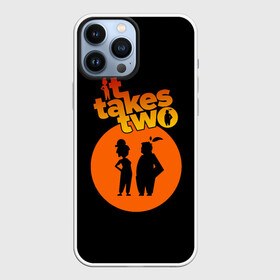 Чехол для iPhone 13 Pro Max с принтом It Takes Two в Курске,  |  | Тематика изображения на принте: action | it takes two | видеоигра | детские игры | для этого нужны двое | игра | логотипы игр | мэй и коди | роуз | хаким