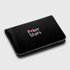 Картхолдер с принтом с принтом Poker Stars в Курске, натуральная матовая кожа | размер 7,3 х 10 см; кардхолдер имеет 4 кармана для карт; | 777 | cards | casino | chips | flash | fortune | game | joker | luck | omaha | poker | roulette | straight | texas holdem | tournament | азарт | джокер | игра | казино | карты | омаха | покер | рулетка | стрит | техасский холдэм | турнир | удача | фишки |