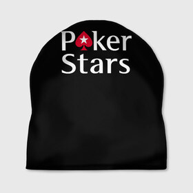 Шапка 3D с принтом Poker Stars в Курске, 100% полиэстер | универсальный размер, печать по всей поверхности изделия | Тематика изображения на принте: 777 | cards | casino | chips | flash | fortune | game | joker | luck | omaha | poker | roulette | straight | texas holdem | tournament | азарт | джокер | игра | казино | карты | омаха | покер | рулетка | стрит | техасский холдэм | турнир | удача | фишки |