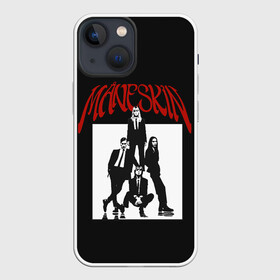 Чехол для iPhone 13 mini с принтом Maneskin. Rock Band в Курске,  |  | Тематика изображения на принте: 2021 | 21 | angelis | balo | buoni | damiano | david | de | e | ethan | eurovision | factor | il | lavito | maneskin | pulse | rajah | thomas | victoria | x | zitti | анжелис | виктория | группа | давид | дамиано | де | евровидение | италия 