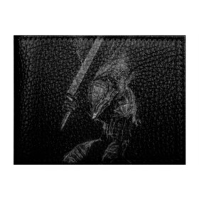 Обложка для студенческого билета с принтом БЕРСЕРК черно - белый в Курске, натуральная кожа | Размер: 11*8 см; Печать на всей внешней стороне | anime | berserk | аниме | берсерк | бесерк | гатс | манга | мультфильм