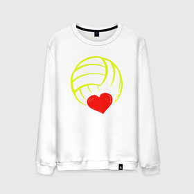 Мужской свитшот хлопок с принтом Volleyball Heart в Курске, 100% хлопок |  | ball | beach | game | heart | love | sport | volley | volleyball | волейбол | волейболист | волейболистка | гол | игра | игрок | мяч | площадка | пляж | пляжный | победа | сердце | сетка | спорт | тренер | чемпион