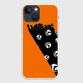 Чехол для iPhone 13 mini с принтом Haikyu | ВОЛЕЙБОЛ в Курске,  |  | anime | haikyu | haikyuu | karasuno | manga | аниме | аобаджосай | белые | волейбол | волейбольный клуб | инаризаки | карасуно | манга | мяч | мячи | некома | оранжевая | старшая школа | хаику | хаикую | черная полоса