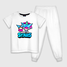 Детская пижама хлопок с принтом Плохиш Базз Buzz Brawl Stars в Курске, 100% хлопок |  брюки и футболка прямого кроя, без карманов, на брюках мягкая резинка на поясе и по низу штанин
 | brawl | brawl stars | brawlstars | brawl_stars | buz | buzz | баз | базз | бравл | бравлстарс | буз
