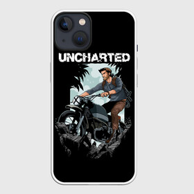 Чехол для iPhone 13 с принтом Дерзкий Нейтан в Курске,  |  | game | games | uncharted | анчартед | дрейк | игра | игры | мото | мотоциклы | натан | нейтан